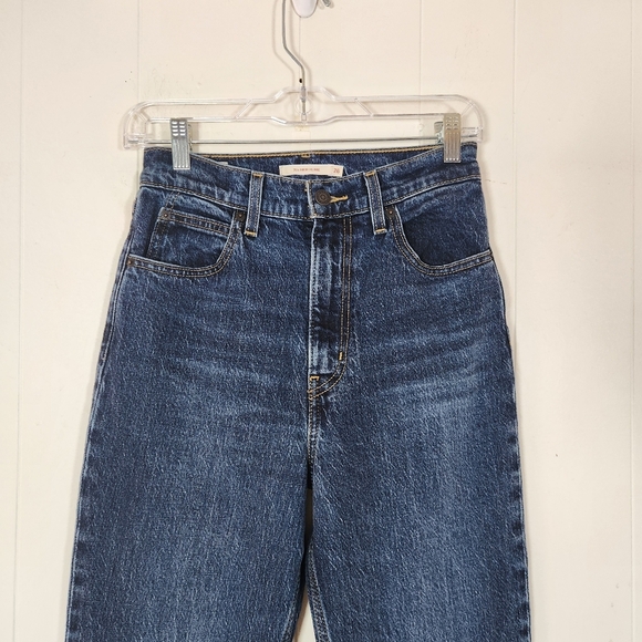 Levi's 70s High Flare Premium Big E Jeans Size 26/2 2021 Release - Picture 5 of 16